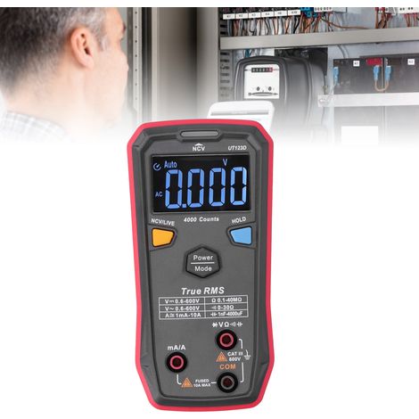 UT123D UNI-T/Uni-T Smart Digitalmultimeter, hohe Präzision, multifunktionales Digitaldisplay, für elektrische Reparaturen (1/5)