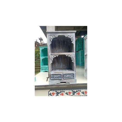 Armoire de salle de bain Albasia - Greywash- Vendu par 1 (1/4)