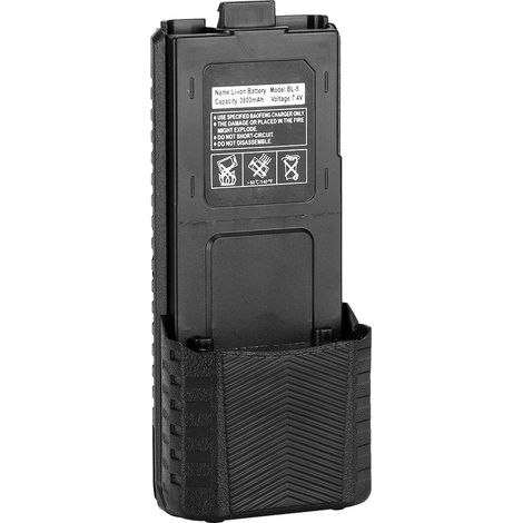 Batterie Li-ion étendue BL-5L ABS pour talkie-walkie UV-5R/UV-5RX3/RD-5R/UV-5RTP/UV-5R/UV-5X3 (1/5)