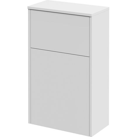 Montego Satin White 500mm Toilet Unit