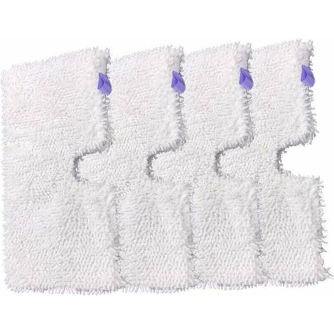 4 pezzi di panni di ricambio in microfibra per la pulizia domestica per lavapavimenti a vapore Shark serie S3500 S3550 S3901 S3601 S3501