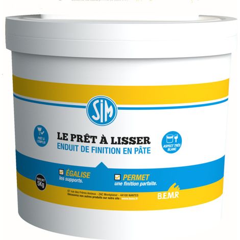 Sim Le Pret À Lisser Paste 5kg - Sim