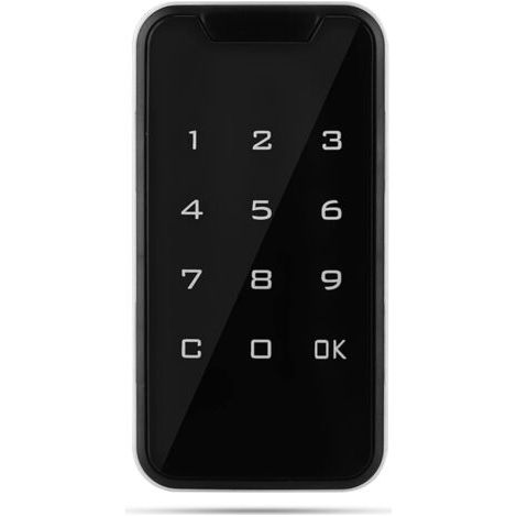 QORVA-1 article，Serrure D'Armoire électronique, Serrure à Code Numérique à écran Tactile, Serrure à Combinaison D'Armoire, Serrure de Meuble Intelligente, Serrure de Boîte aux Lettres