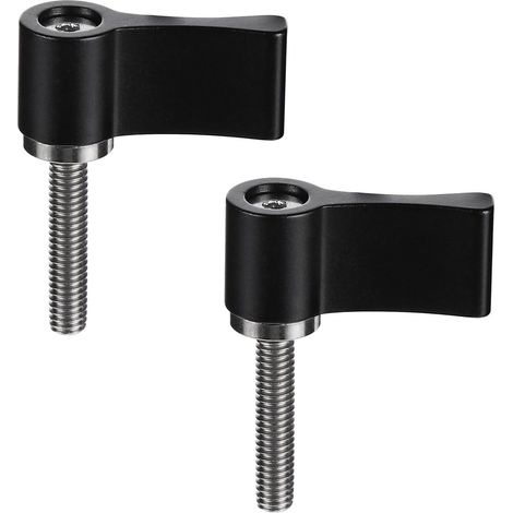 Vis Healeved en alliage d'aluminium forme de L (2 pièces) avec poignée réglable et position