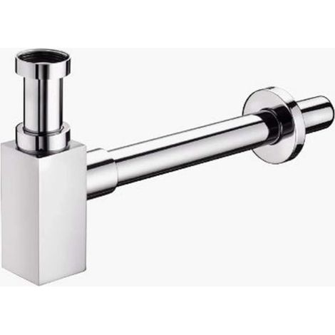 Sifone di scarico minimalista quadro per lavabo