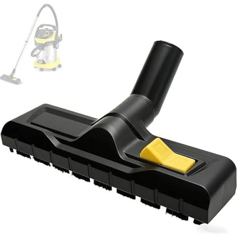 Brosse de sol universelle pour aspirateur eau et poussière Kärcher WD3, WD4, WD5, WD6, avec interrupteur à pied, raccord 35 mm (1/5)