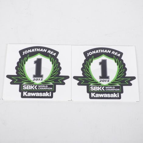 autocollant 2 Aufkleber pour moto kawasaki jonathan rea sbk (1/2)