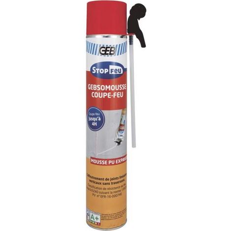GEBSOMOUSSE coupe feu aérosol 750 ml GEB S.A.S. 813270 (1/2)