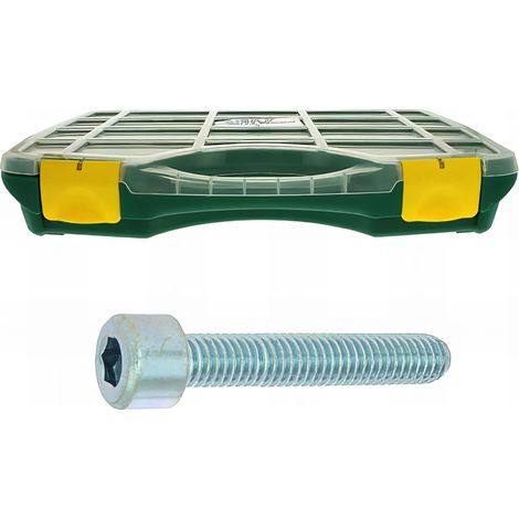 Coffret vis metaux chc din 912 acier zingué - 224 pc mm
