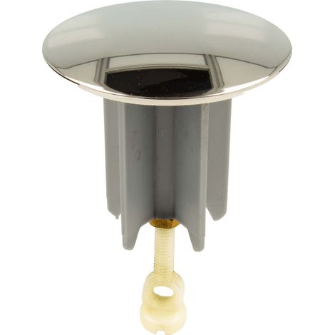 tecuro Universal Exzenterstopfen Ø 64 mm edelmessing, Ablaufstopfen Einsatz für Ablauf (1/4)