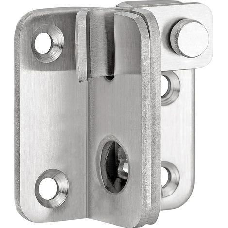 CSPARKV Sliding Door Latch Security Lock for Barn Cabinet Pet Cage Bathroom Garage Window Right Hand Opening (1/4)