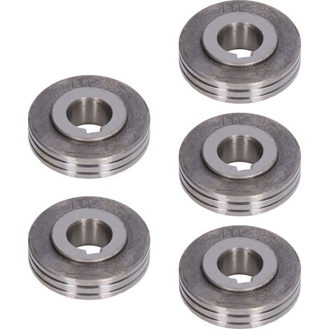 5 Bobines de fil de soudure 0.8‑1.0mm pour poste à souder OTC et machines similaires, lot de 5 rouleaux. (1/5)
