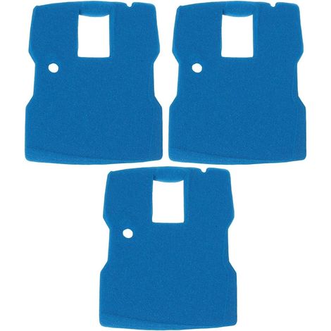 Lot de 3 tapis filtrants en éponge pour pompe de fontaine Sunsun CUF-6000 660 GPH, filtre de rechange en coton polyuréthane pour VIVOHOME 530660 et pour les systèmes de bassin coodia 660 (1/5)