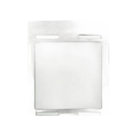Plafoniera Candellux Techno quadrata 19cm nichel satinato R7s (1/2)
