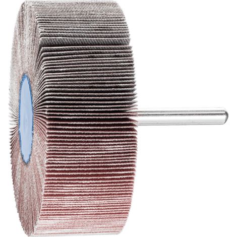 PFERD Korund Fächerschleifer F Ø 80x30mm Schaft-Ø 6 mm A240 für Feinschliff und Finish (1/5)