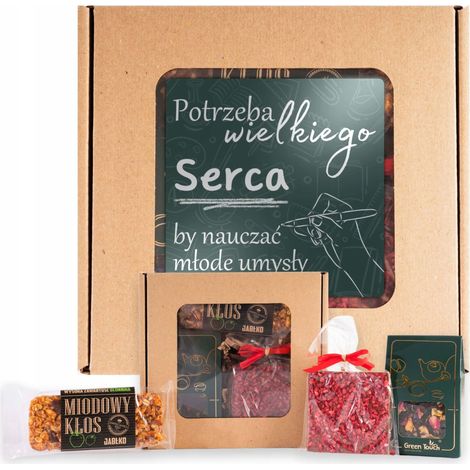 Set de regalo para agradecer a los profesores por el Día del Maestro - Caja de té (1/5)