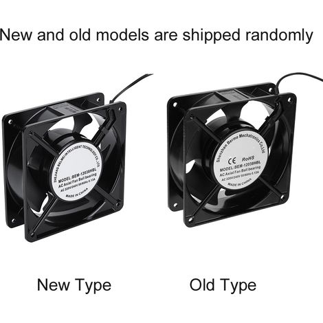 Ventilateur de refroidissement BermeBEM-12038HBL pour armoires d'onduleurs et machines à souder (1/5)