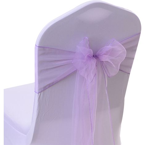 Juego de 10 lazos decorativos para sillas, perfectos para recepciones de bodas, banquetes y otros eventos. (1/5)