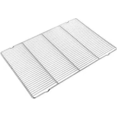 BBQ Grill, Stainless Steel BBQ Replacement Grill, Multifunctional BBQ Grill, Stainless Steel 40 60cm 2 Pieces MUMU (1/4)