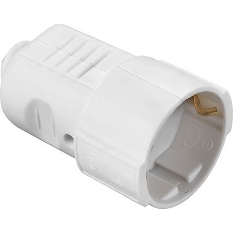 Base móvil 10/16A TT - Blanca