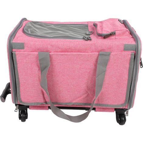 Transporteur pour Chien approuvé par Les Compagnies Aériennes, Transporteur pour Animaux de Compagnie approuvé par la TSA en Cabine de Transport pour Animaux de Compagnie avec (1/5)