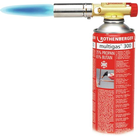 ROTHENBERGER EASY FIRE Set, mit Multigas 300, 7/16", EU - 35553