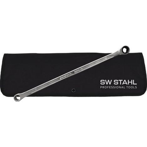 SW STAHL Doppelringschlüssel-Satz 6-teilig Schlüsselweite 12 - 19 mmgerade (1/2)