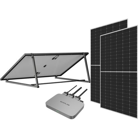 Kit Solaire Ecoflow Stream 890w Production Et Injection Solaire Domestique Optimisée. - Ecoflow