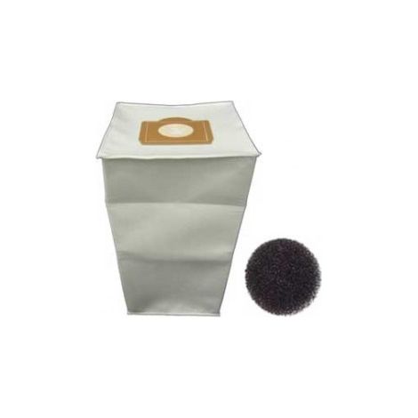 Sac filtre 30L pour centrales d'aspiration – Filtration 95% particules > 1,5µm – Tissu polyester résistant – Compatible Aldes