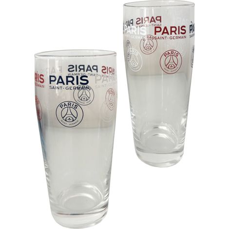 Coffret de 2 verres à bière Paris Saint-Germain