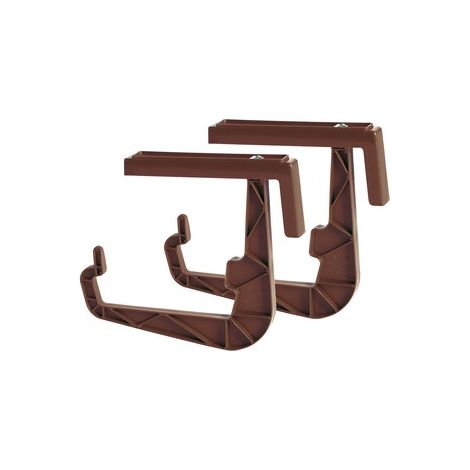 HANGPLAST Balkon-Blumentopfhalter Braun