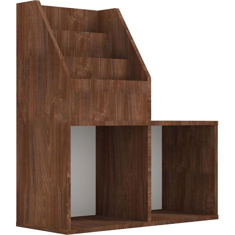 Maison Exclusive - Portariviste per Bambini Rovere Marrone 71x30x78,5cm Legno (1/5)