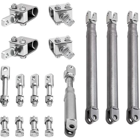 42CrMo Heavy Duty Steel Motorcycle Sidecar Installation Kit for Suzuki Yamaha (1/5)