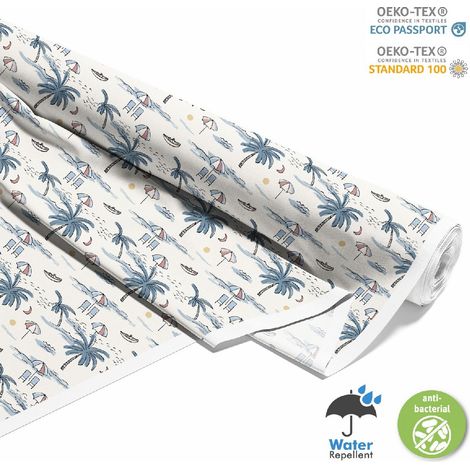 TESSUTI DECORATIVI PER ESTERNI OXFORD - motivo estivo  DX8916 (1/5)