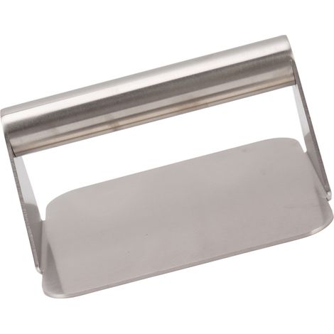 Professioneller Burgergrill aus Edelstahl mit manueller Verstellung, antihaftbeschichtet, zum Grillen von Rind- und Gemüseburgern, 14,3 x 14 x 7,5 cm / 5,6 x 5,5 x 3,0 Zoll (1/5)