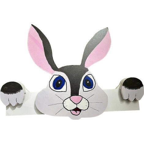 Tête de lapin décorative pour clôture extérieure (1/5)