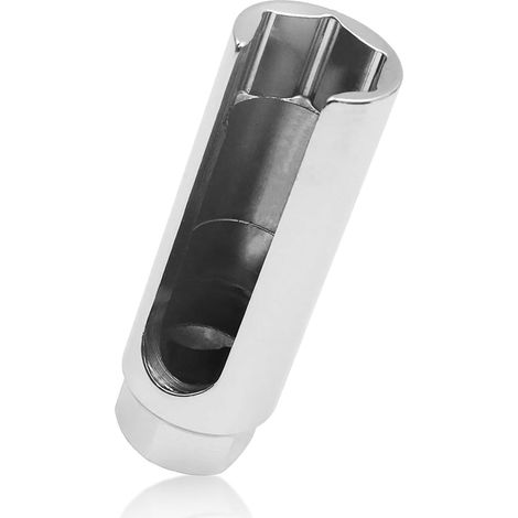 Douille Sonde Lambda pour Capteur d'Oxygène 22mm 1/2" Hexagone,Clé Universelle de Réparation Automobile avec Connecteur et Tête Carrée 18mm,Compatible avec la Plupart des Modèles de Voiture (1/5)