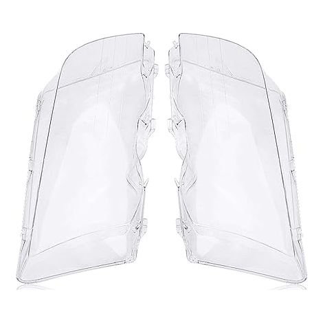 Reemplazo de lente de faro, 1 par de cubiertas de lente de faro izquierdo y derecho para E46 Serie 3 1998-2001 4 puertas (1/5)