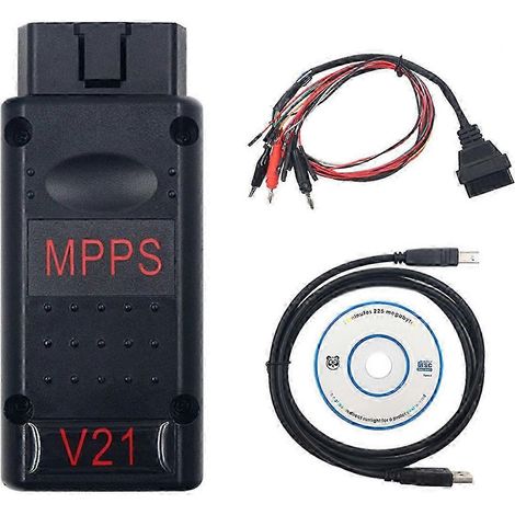 MPPS V21 MAIN+TRICORE+MULTIBOOT, outil de codage ECU pour EDC15, EDC16 et EDC17, avec somme de contrôle INKL et réglage automatique de la puce (1/5)