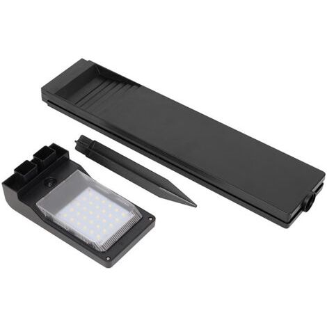 BUNTHAUS Lampe Solaire Exterieur [2 pcs] 40 LED Spot Solaire Extérieur Etanche IP64, Projecteur Solaire avec 2 modes de température de couleur pour Jardin, Cour, Allée Chemin (1/3)