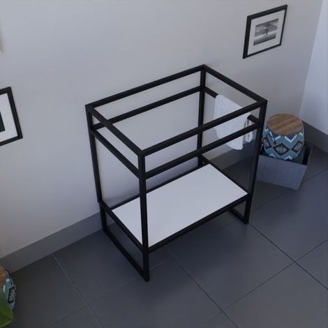 Meuble salle de bain sous plan vasque STRUCTURA 70 cm-