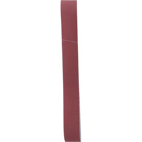 Lot de 10 bandes abrasives en alumine, grain 240, pour le ponçage et le polissage de meubles et de bois. 740 x 40 mm (1/5)