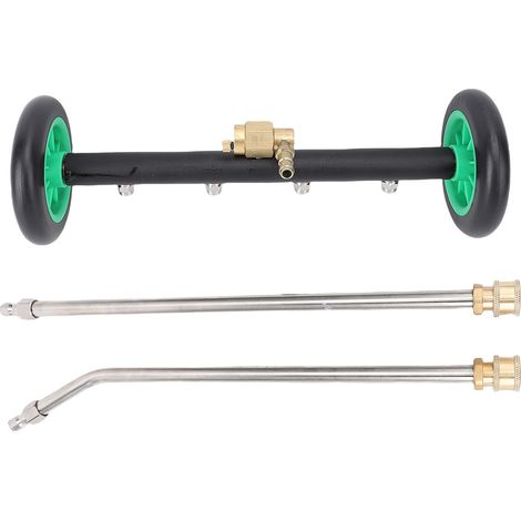 Kit nettoyeur chassis multifonction double usage angle reglable nettoyeur haute pression dessous voiture (1/5)
