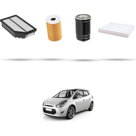 Kit tagliando 4 filtri compatibile con Hyundai ix20 1.4 CRDi 66kw dal 2010 (1/5)