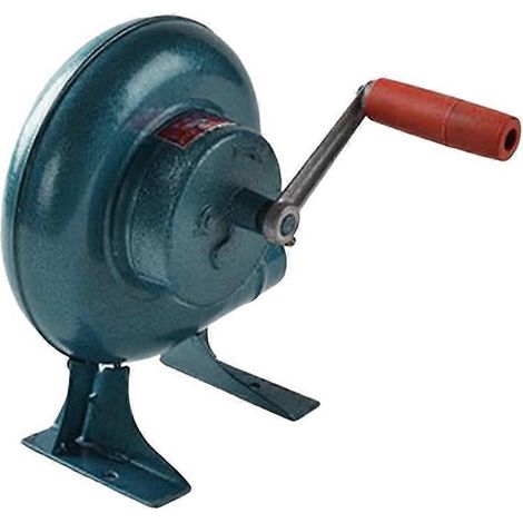 Ventilateur de barbecue à manivelle, souffleur d'air pour barbecue, accessoires pour réchauds de camping et de pique-nique (1/5)