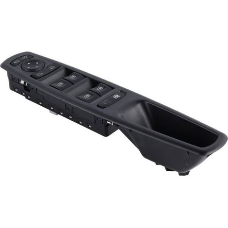 Commutateur Lève-Vitre Avant Gauche - 1 Pièce - Plastique ABS - Remplacement OEM 809610017R - Pour R MASQUE - MOUFLE - CHAUSSONS CH (1/2)