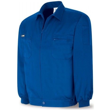 Chaqueta MARCA PL Top Line 488CTOPAZ azulina en Algodón de 245 gr T-58