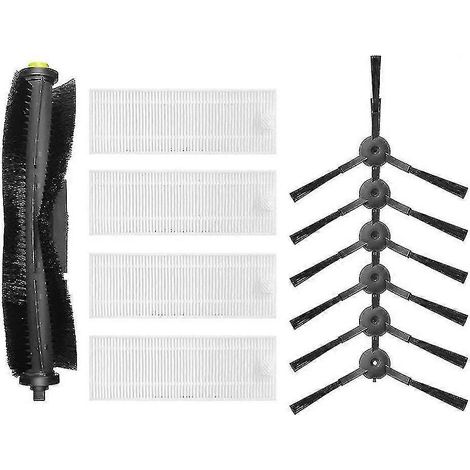 Pour aspirateur robot 360 S10 X100 Max Pièces de rechange et accessoires Brosse principale Brosse latérale Filtre HEPA (1/5)