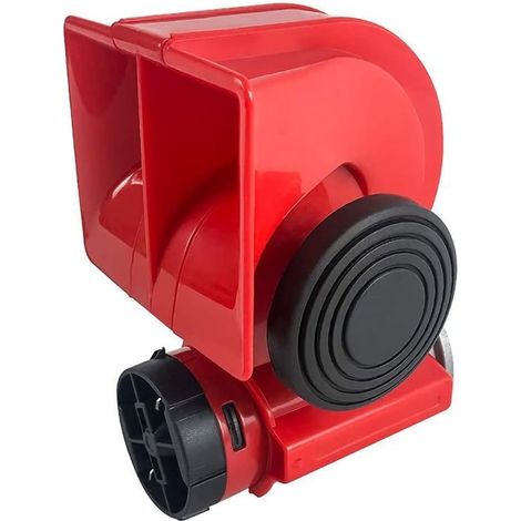 Bocina de aire - Señal sonora potente - Seguridad vial - Sonido de 150 dB - 12 V - Cromada (1/5)