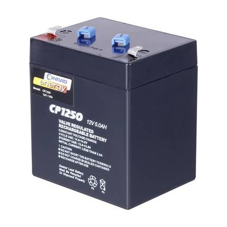 Batterie plomb sans entretien 12 V 5 Ah Conrad energy (1/2)